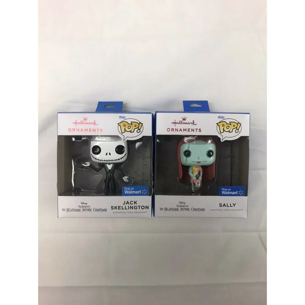 2021 Hallmark Funko POP! JACK SALLY Nightmare Before Christmas‎ Ornament Walmart